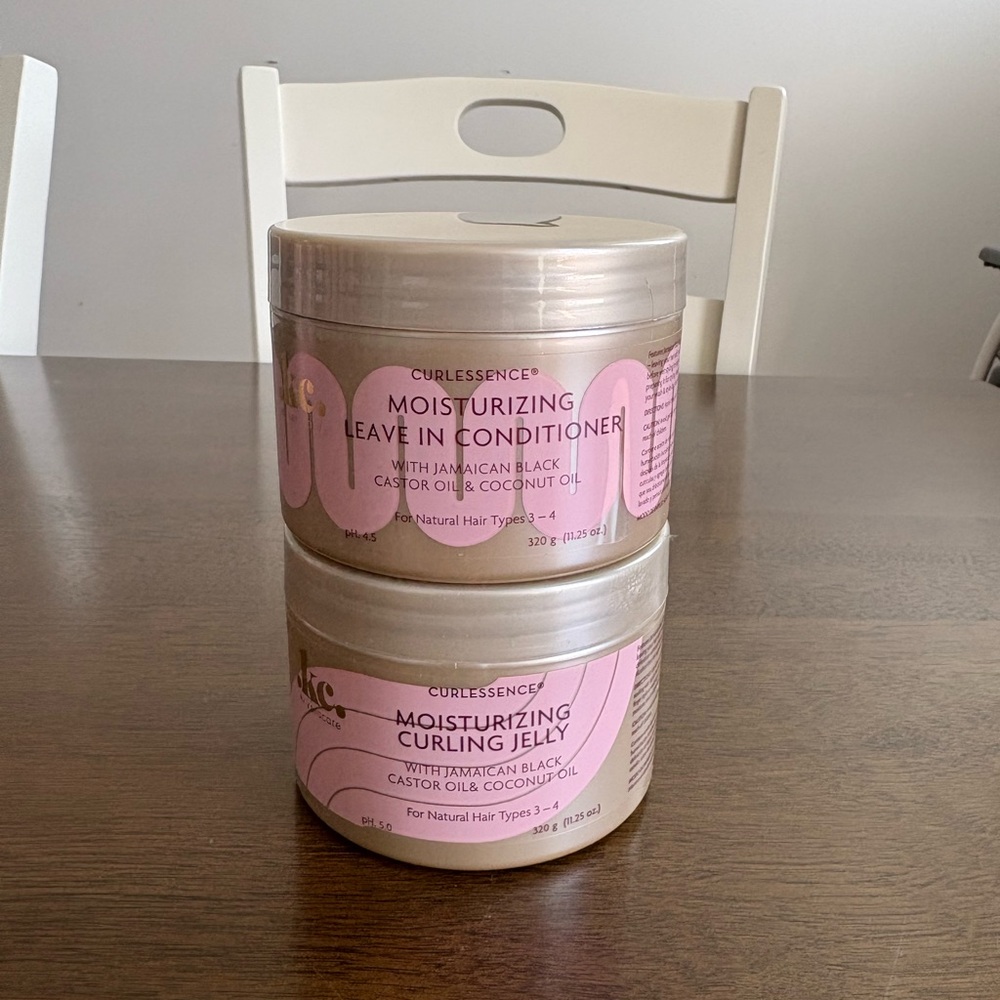 Keracare Moisturizing Leave-In Conditioner and Curling Jelly Set